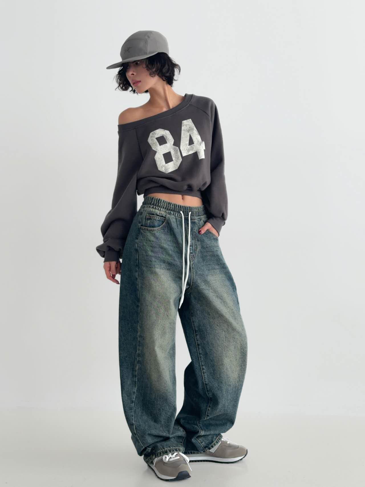 Drawstring Jeans