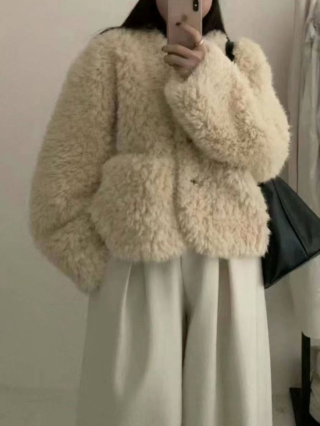 Wool Cashmere Blend 2 Pocket Coat