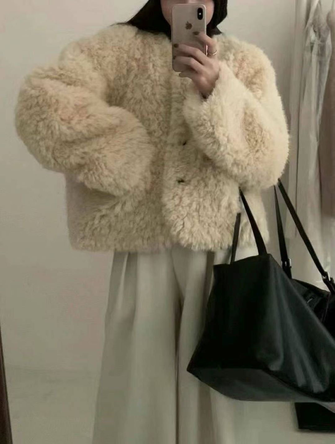 Wool Cashmere Blend 2 Pocket Coat