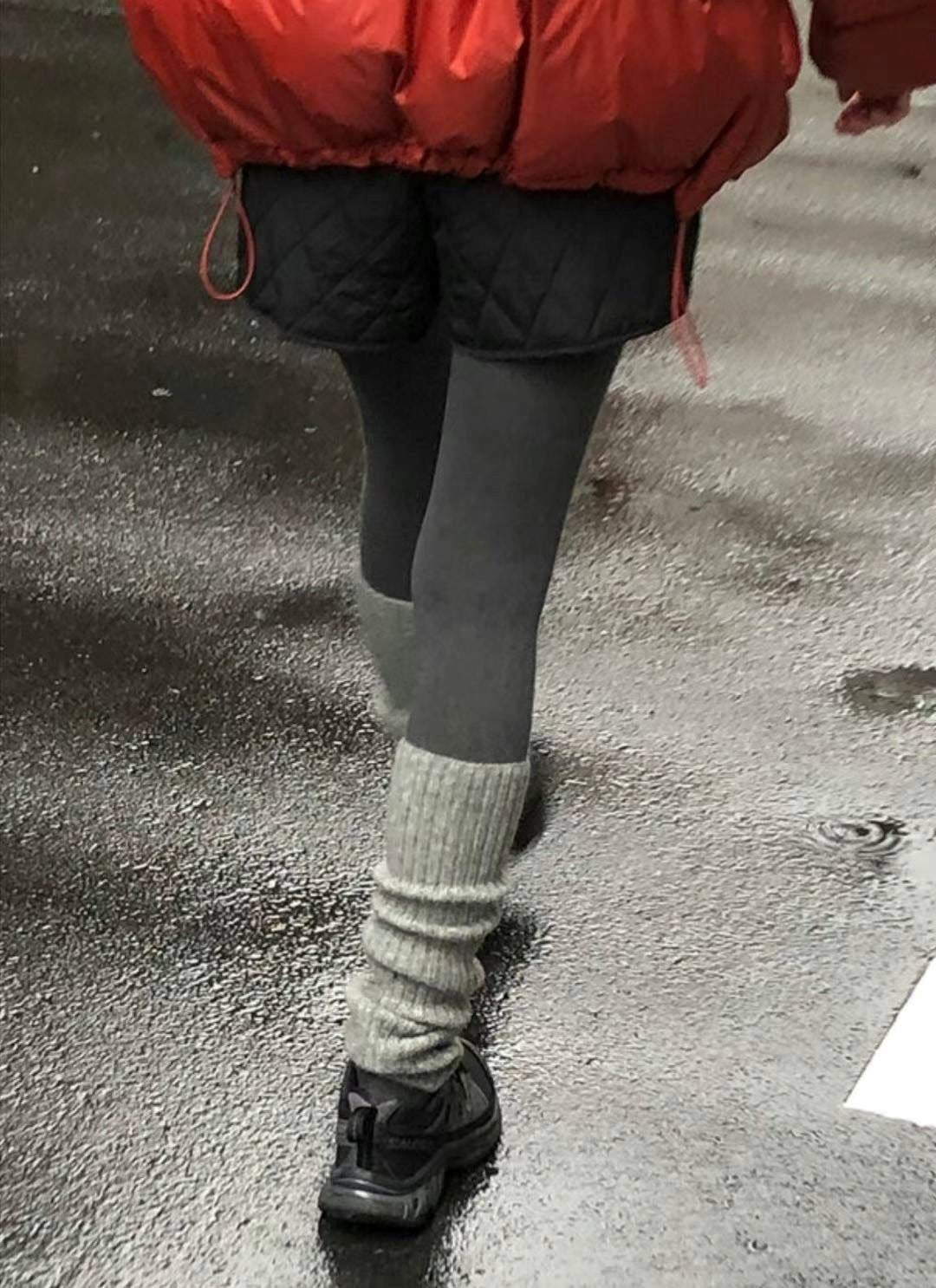 Diamond Stitched Cotton Shorts