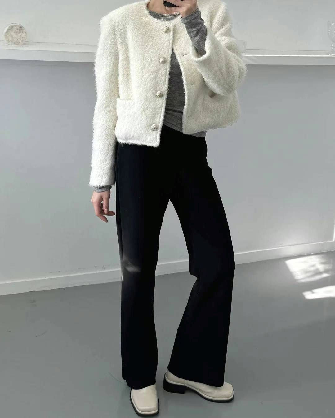 Runway Buttoned Blazer