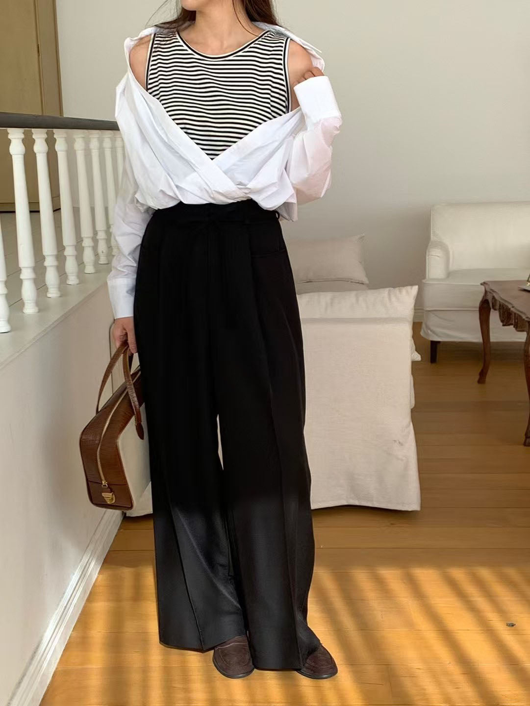 2 in 1 Open Blouse