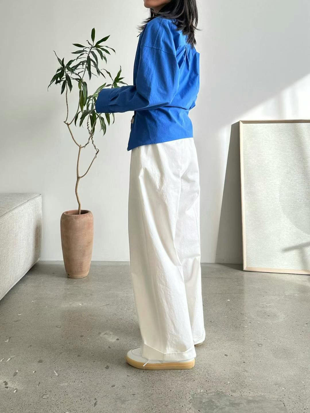 Twist Button Blouse