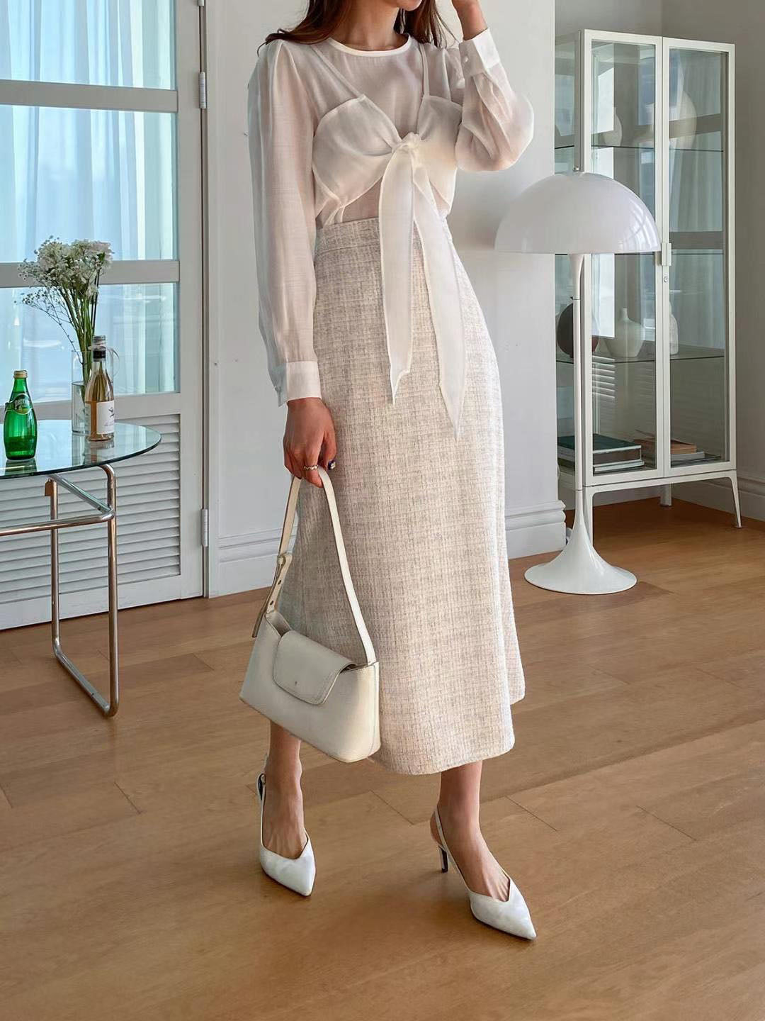 Tweed Skirt