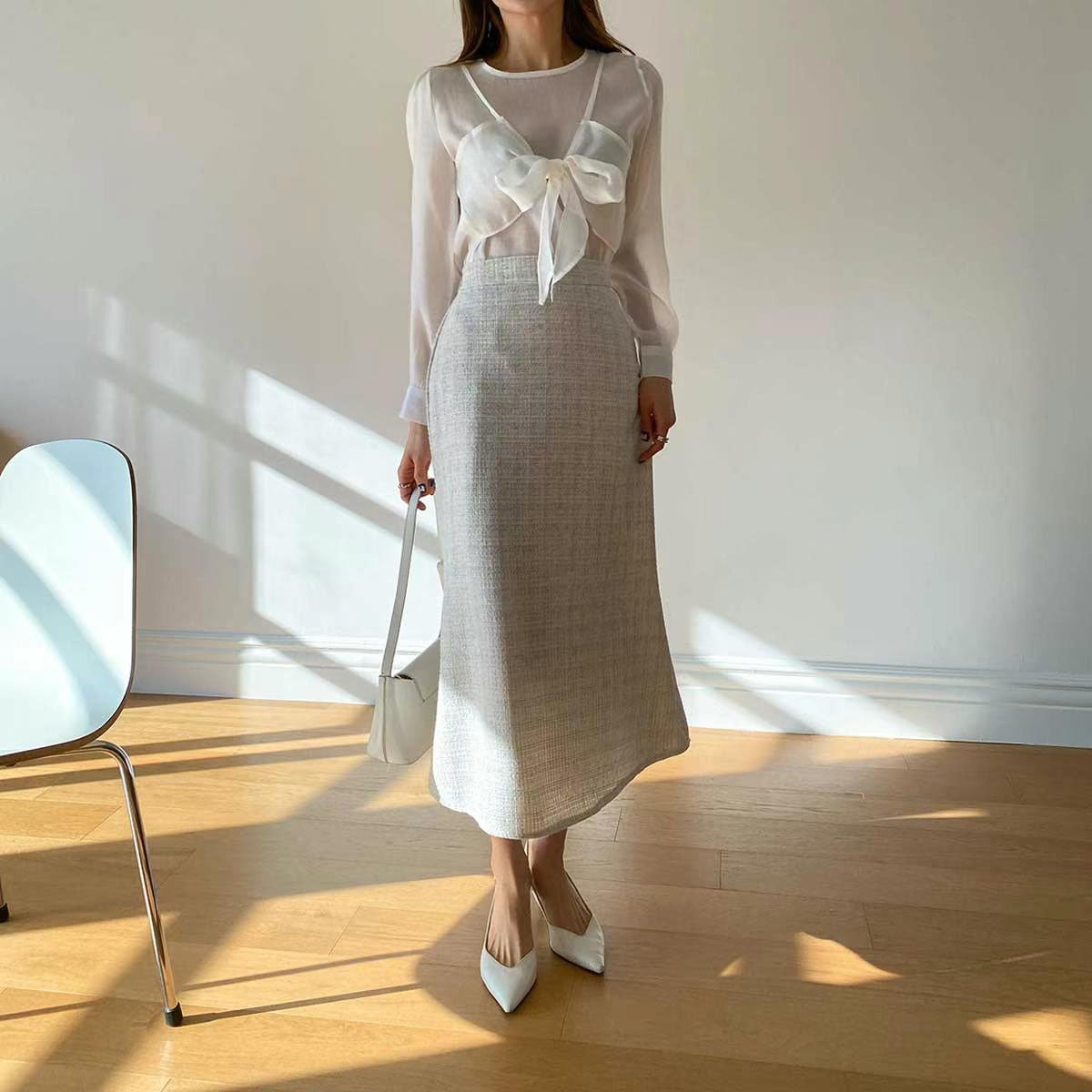 Tweed Skirt