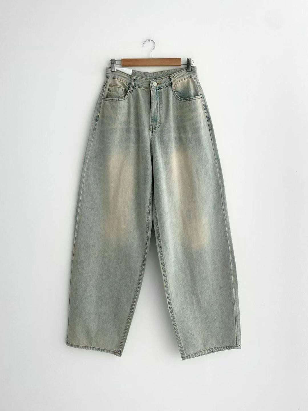 High Waist Bag Straight 6712