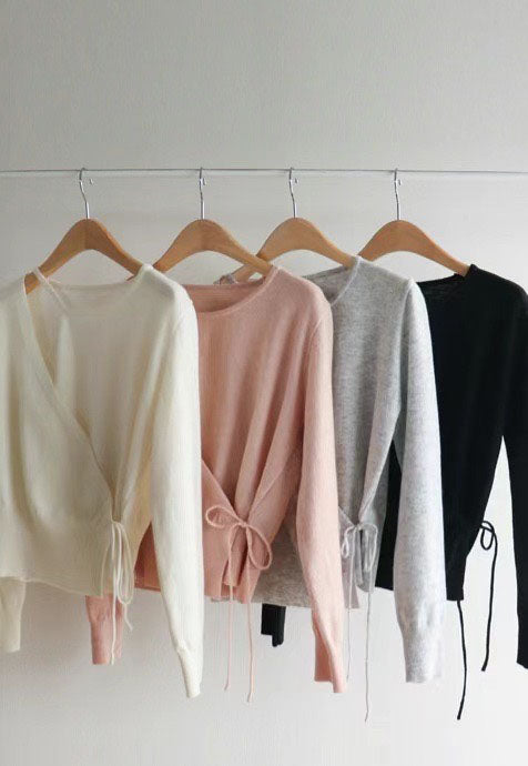 Tie-up Knit