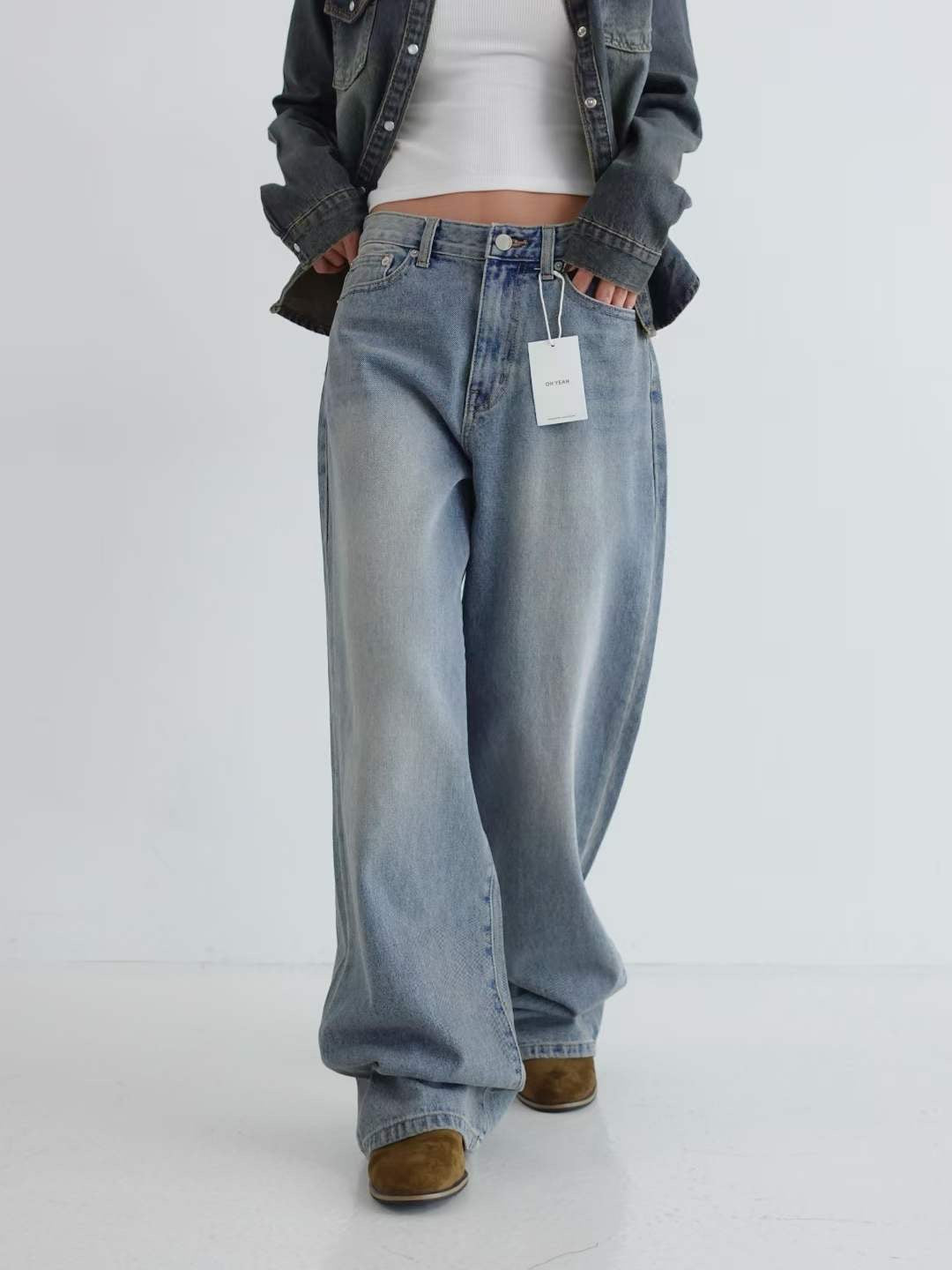 High Waist Straight Cut Jeans 511