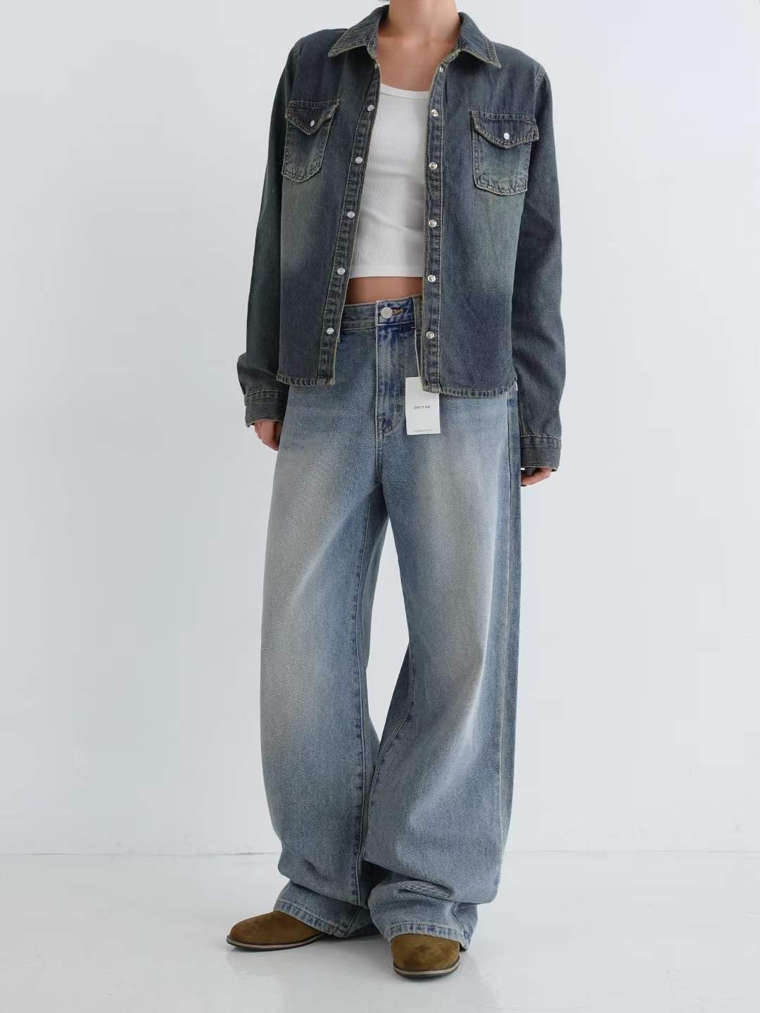 High Waist Straight Cut Jeans 511