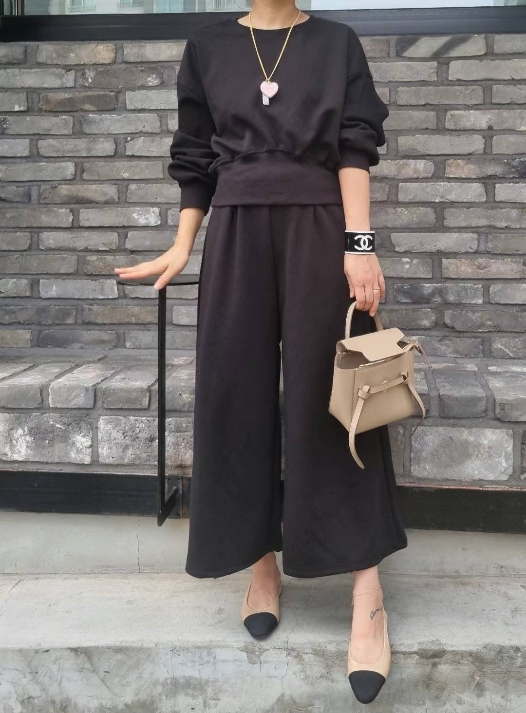 Silk Cotton Top and Bottom Set