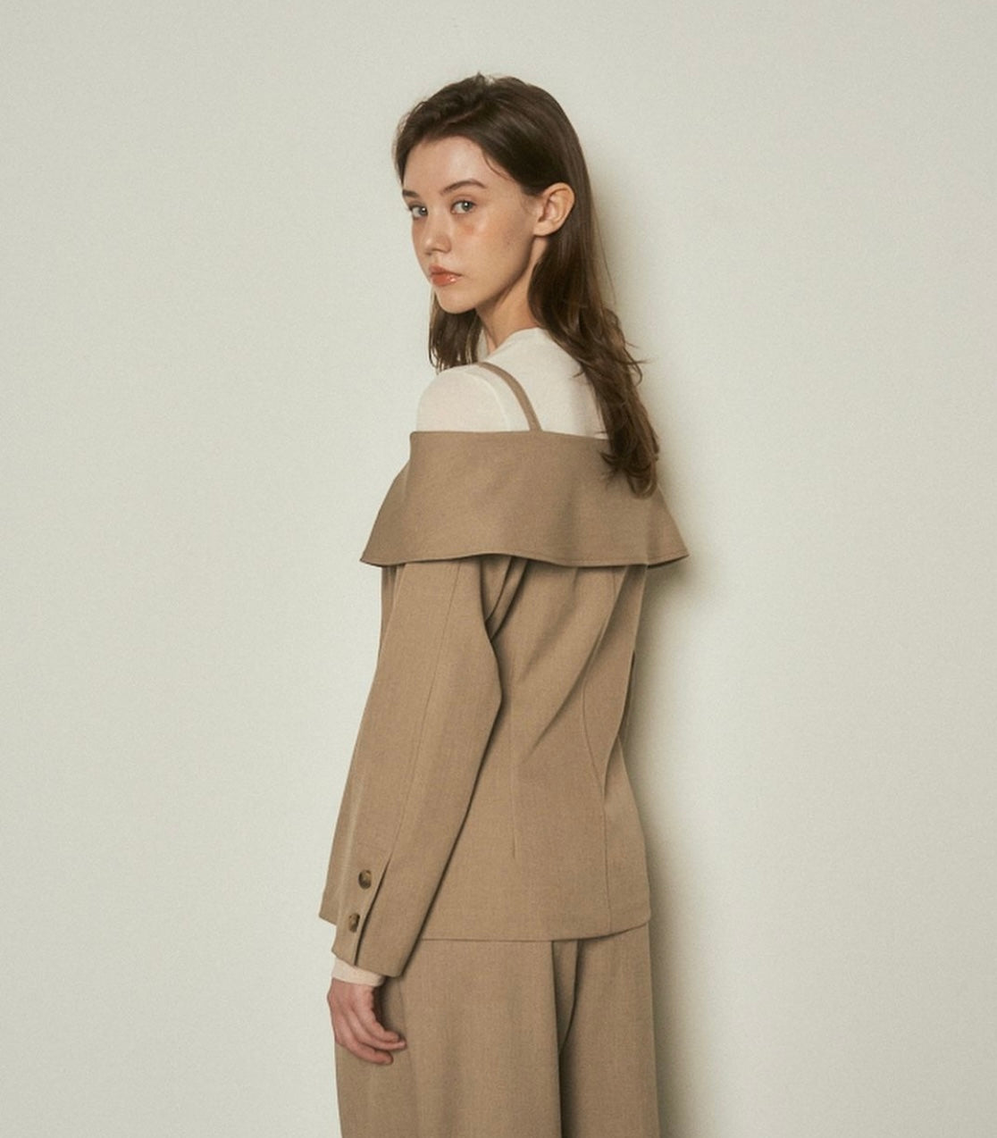 Cold Shoulder Suit Set
