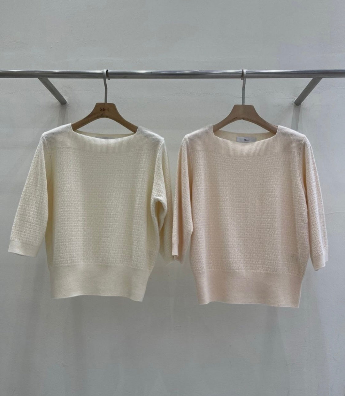 Square Collared Knit Sweater