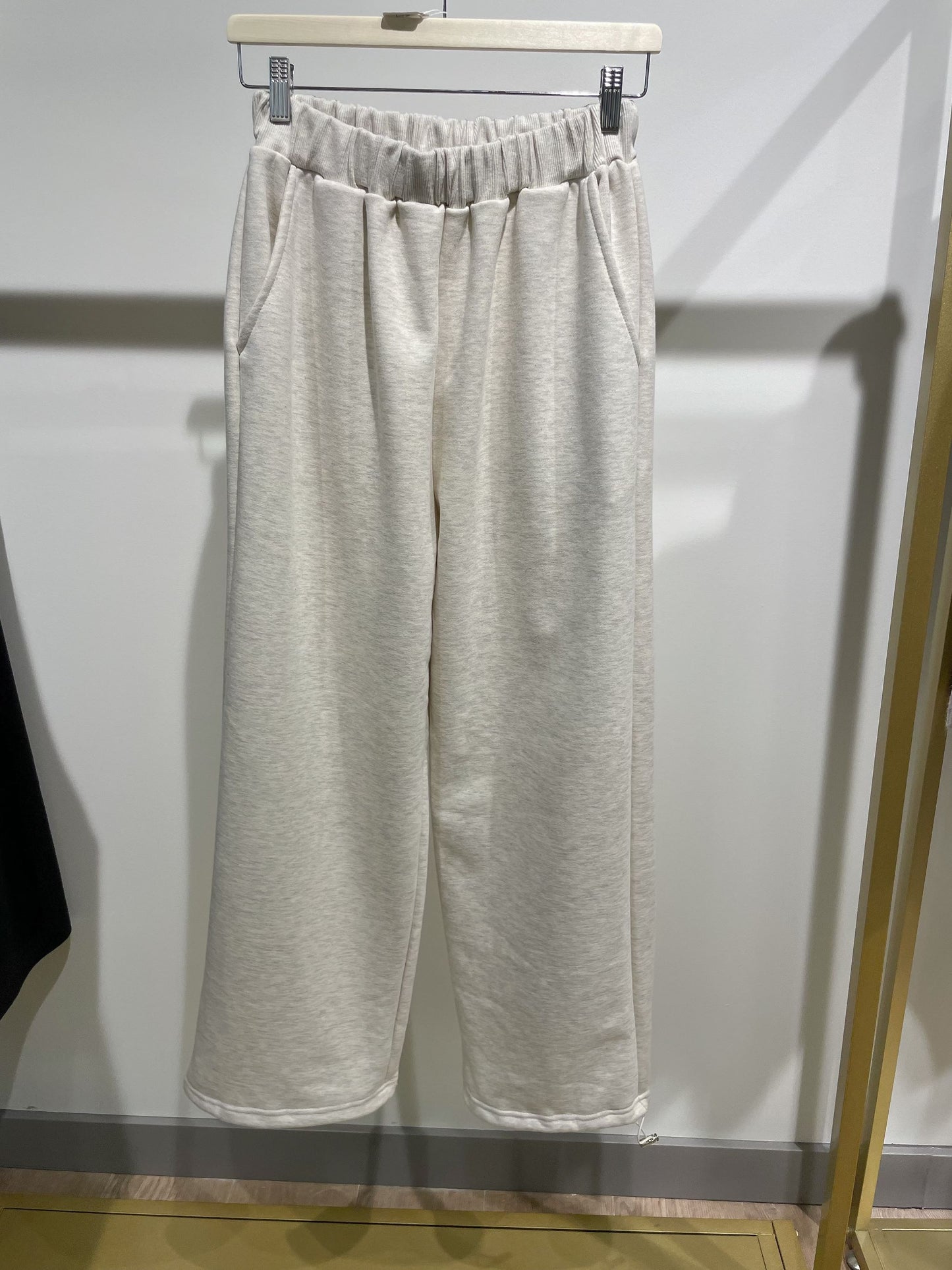 Crewneck Laced Sweatshirt Set - Sweatpant