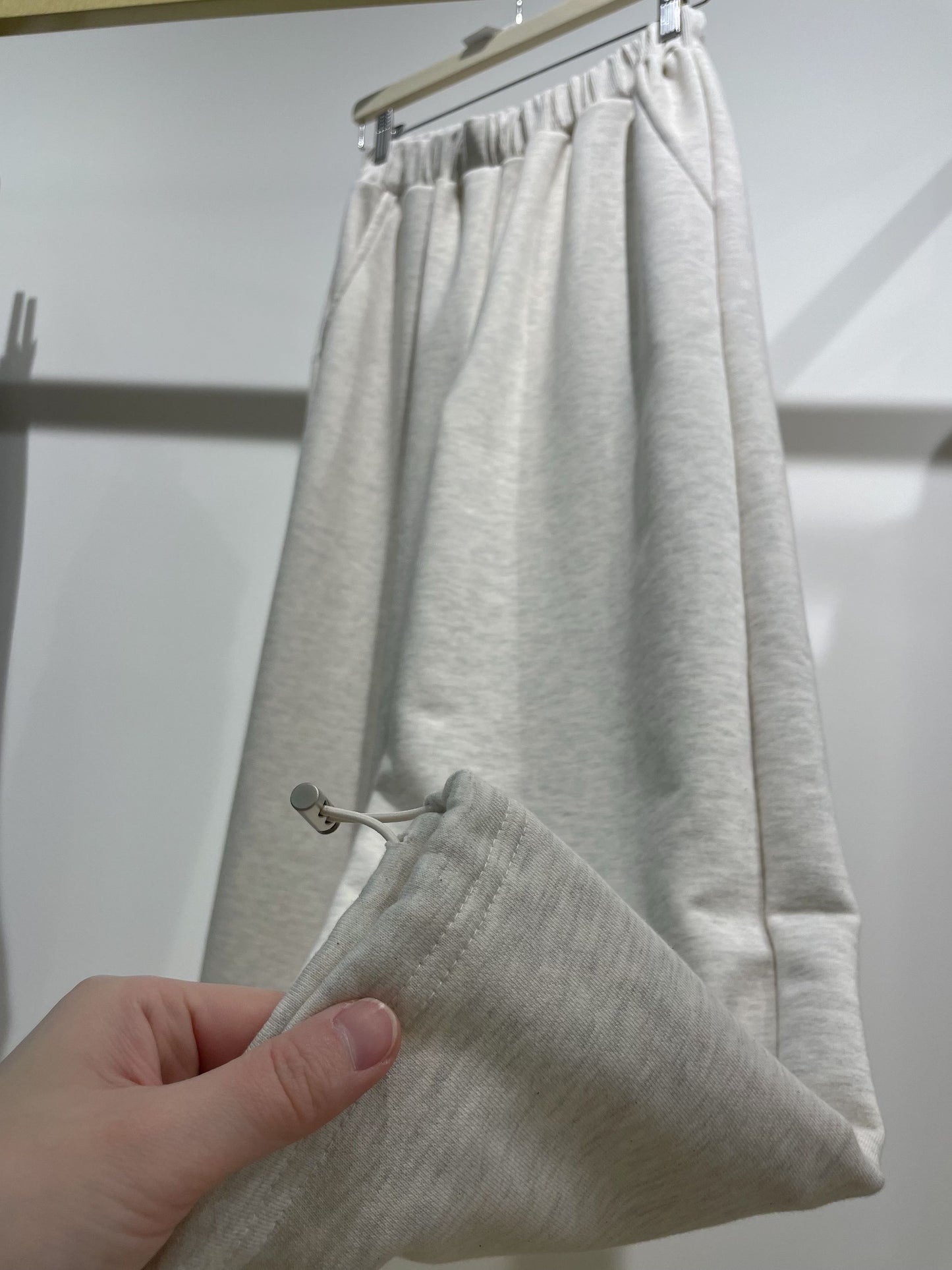 Crewneck Laced Sweatshirt Set - Sweatpant