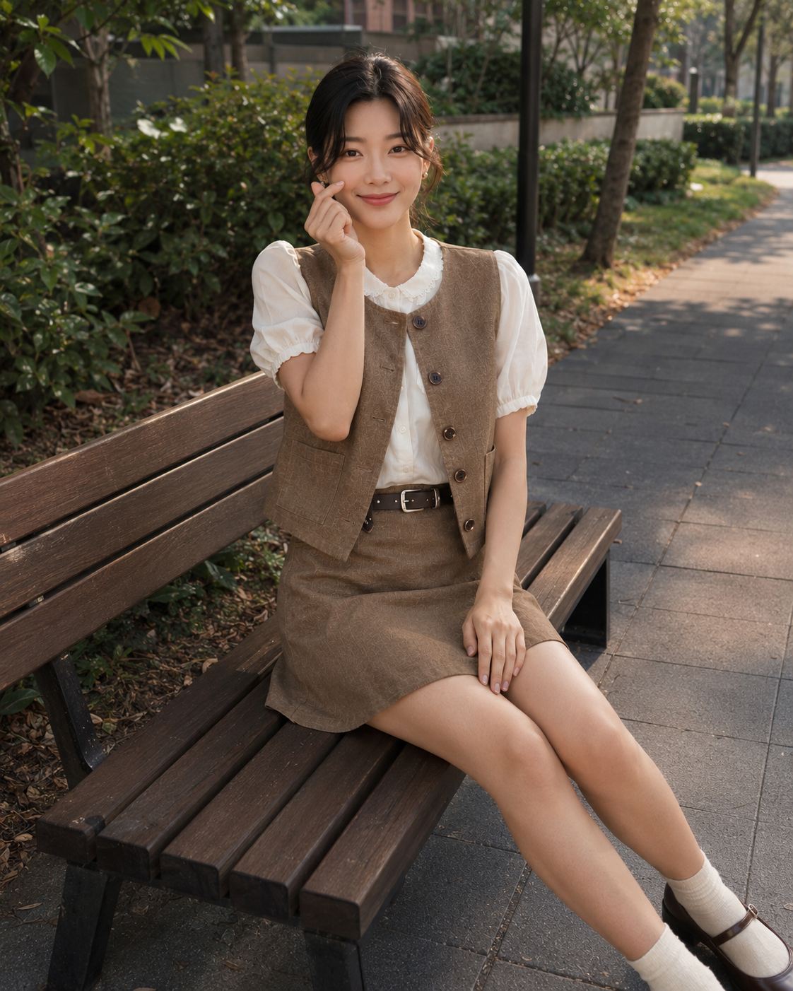M - Vest & Shorts Set