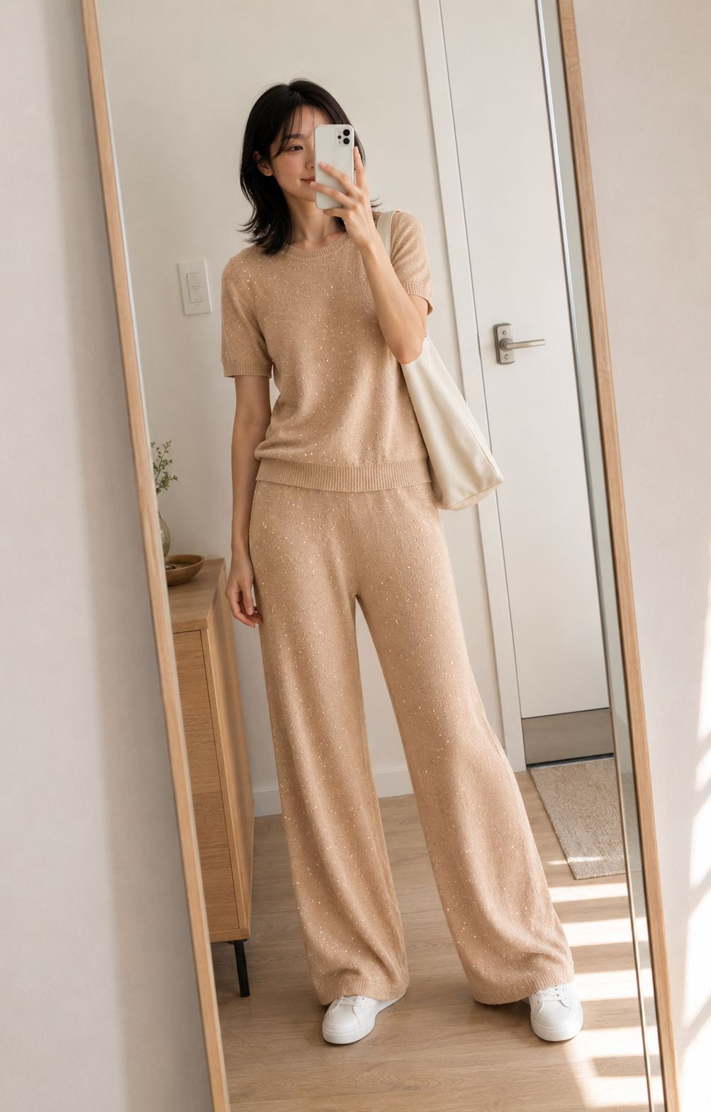 YC Sparkle Knit Set
