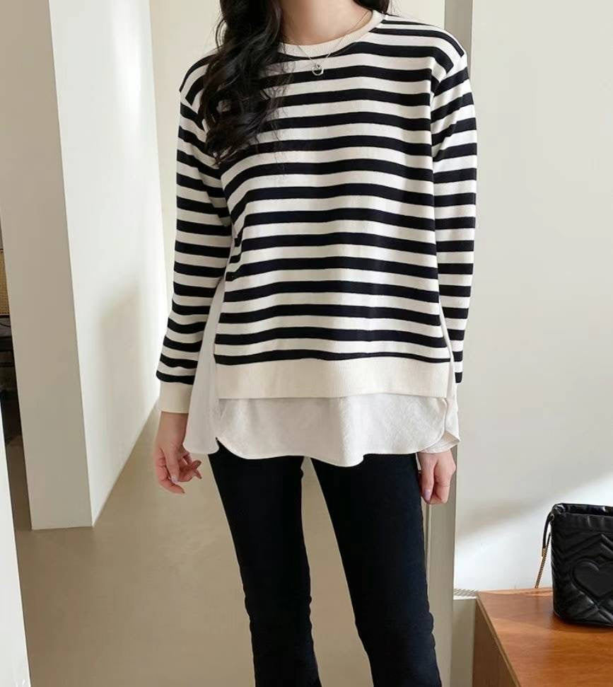 Layered Stripe Top
