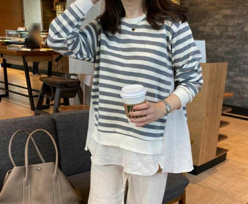 Layered Stripe Top