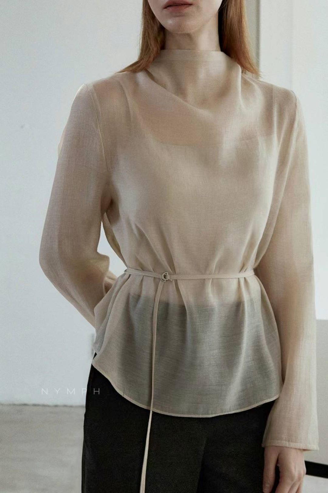 Silky Blouse and Tanktop Set