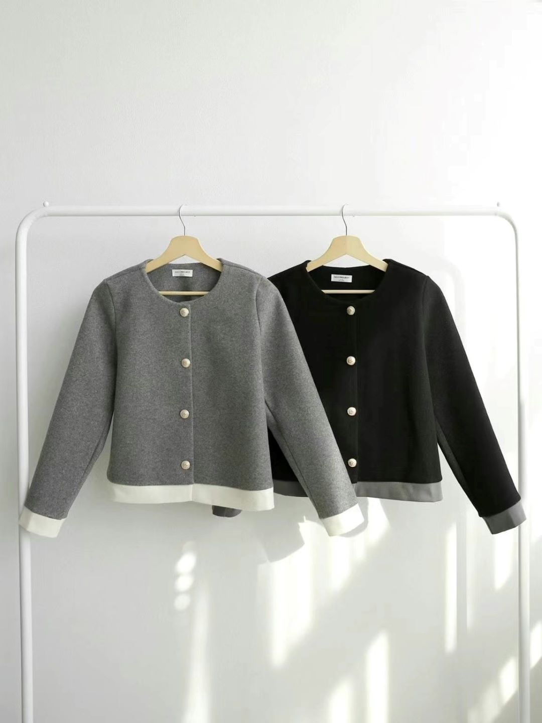 4 Gold Buttoned Cardigan