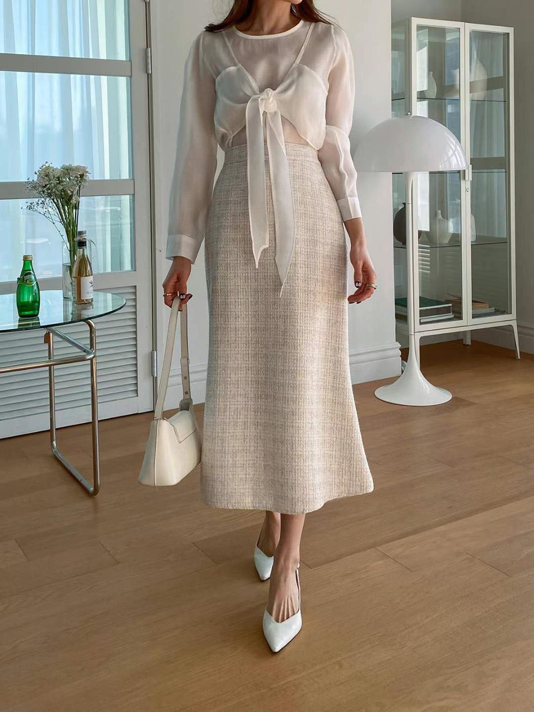 Tweed Skirt