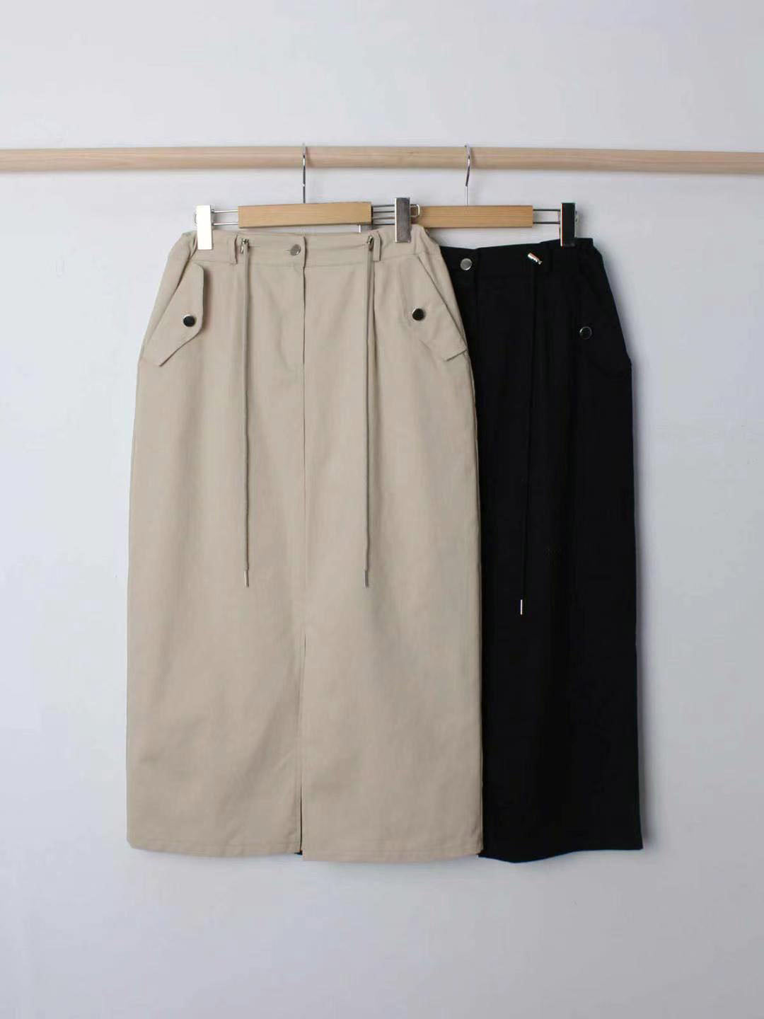 Front Slit Skirt