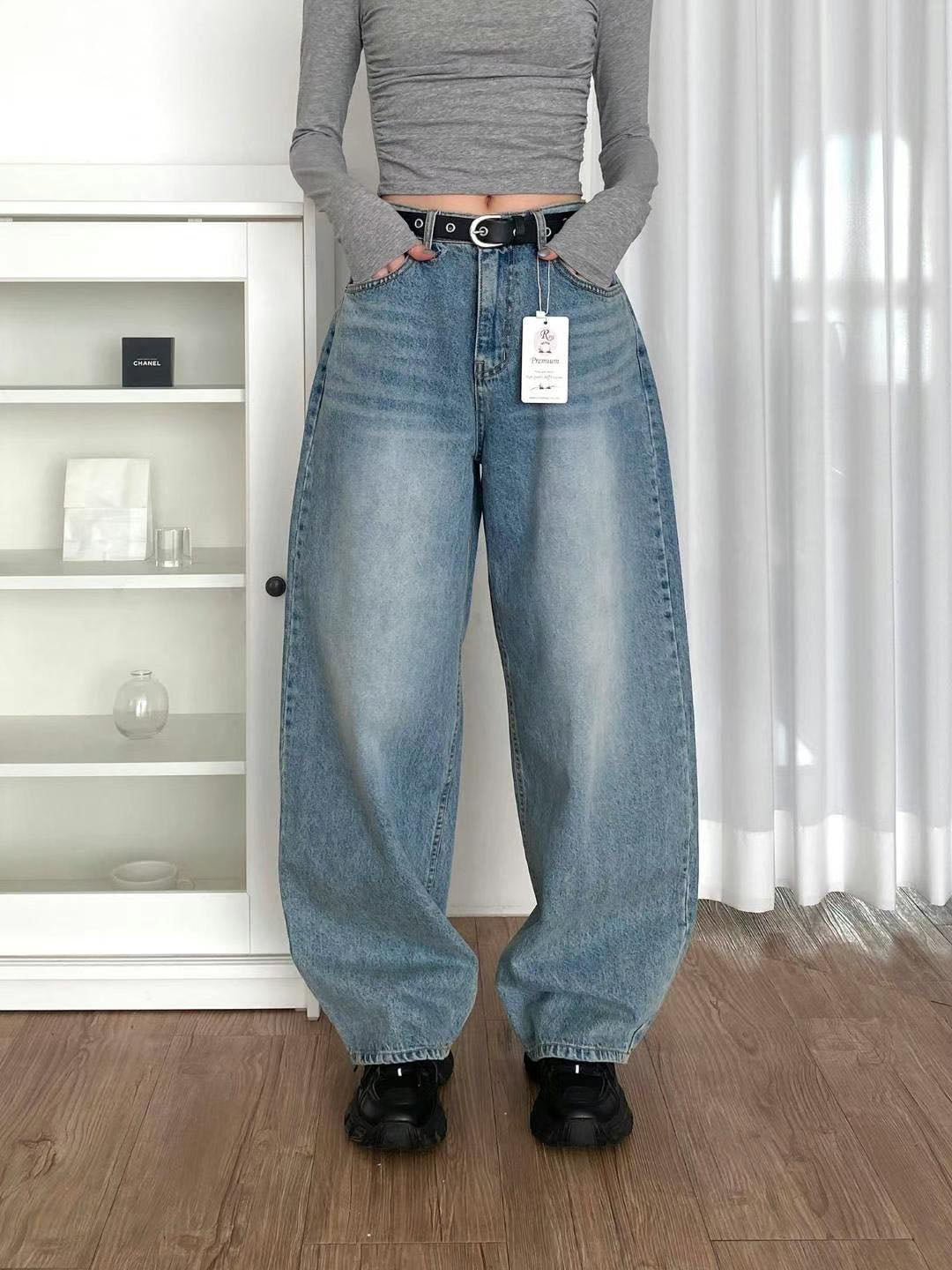 High Waist Bag Straight 6710