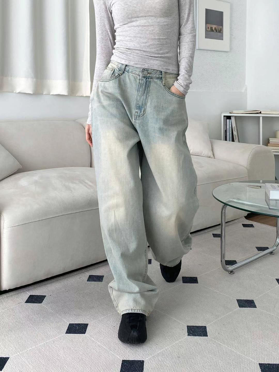 High Waist Bag Straight 6712