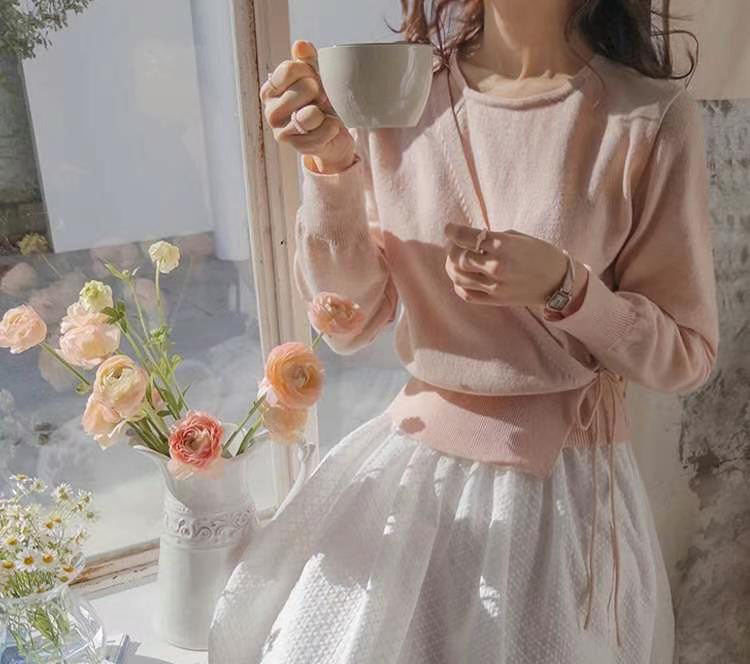 Tie-up Knit