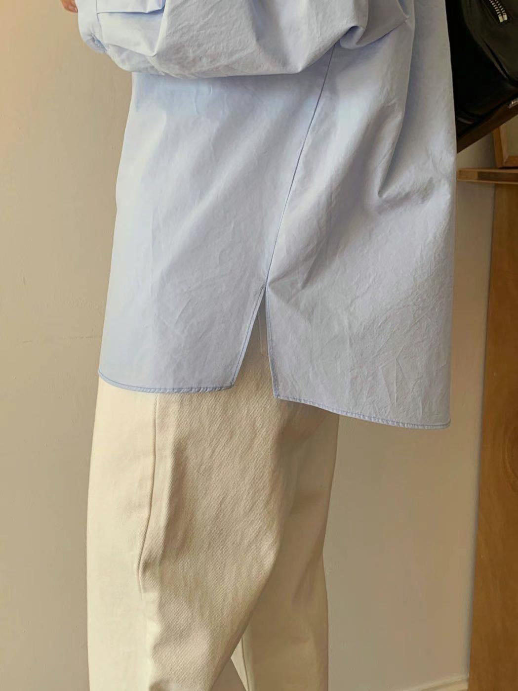 Front Back Vneck Blouse