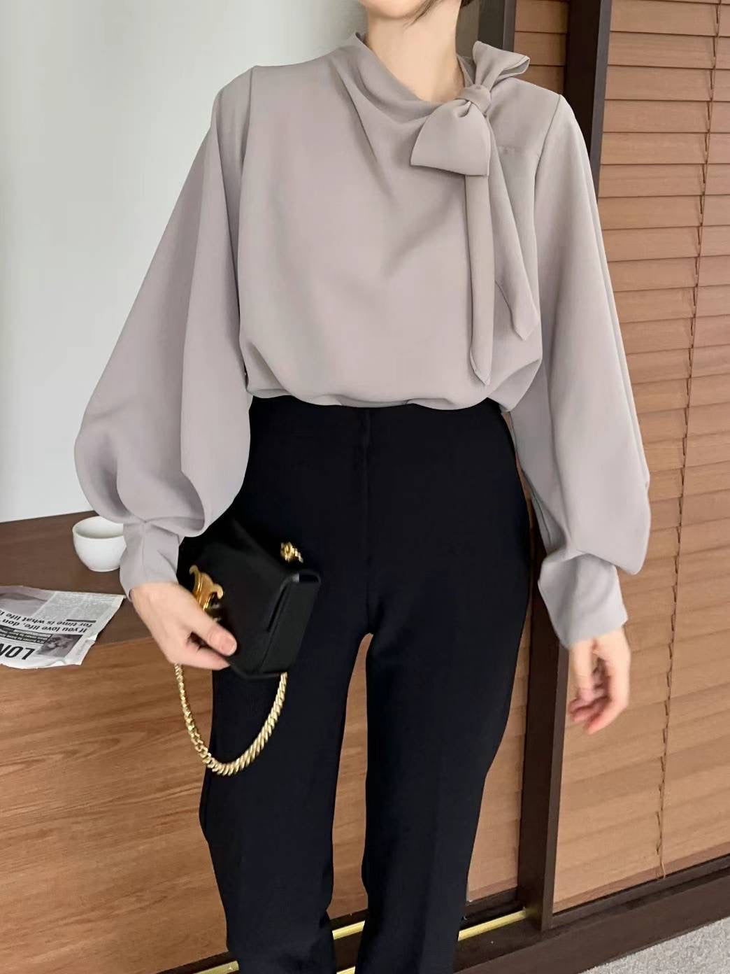 Bowtie Blouse
