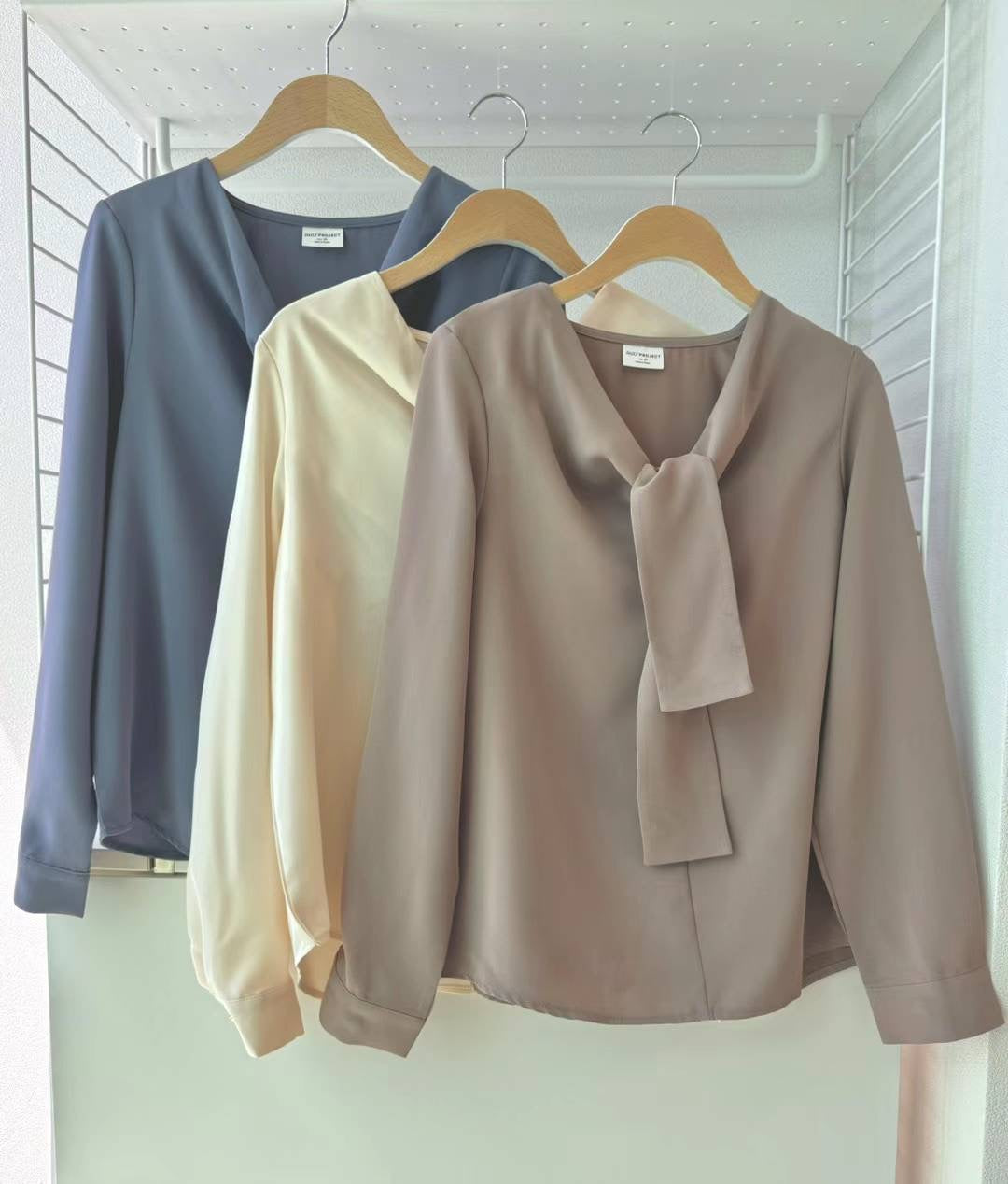 Front Tie Blouse