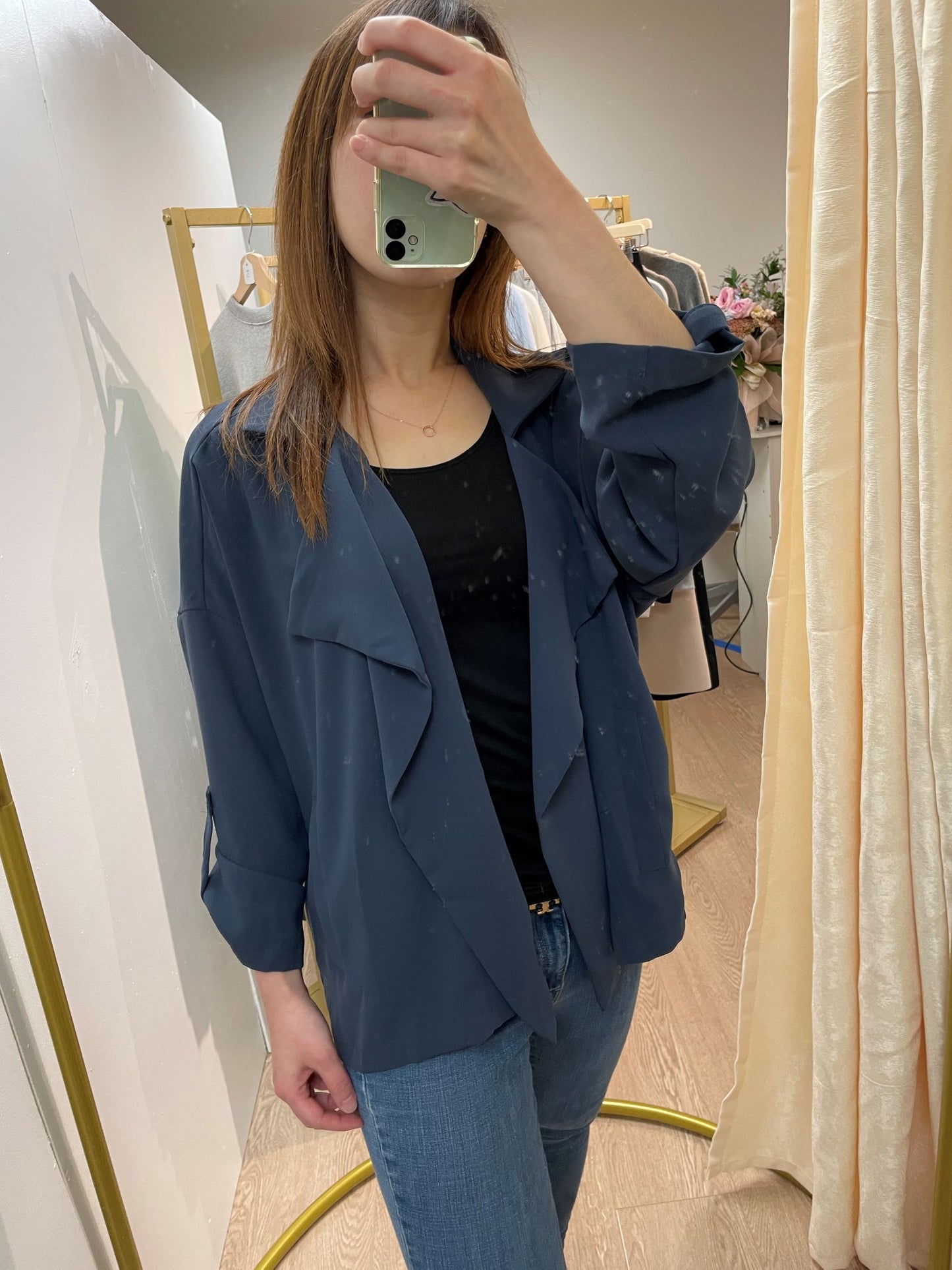 Flowy Blouse Cardigan
