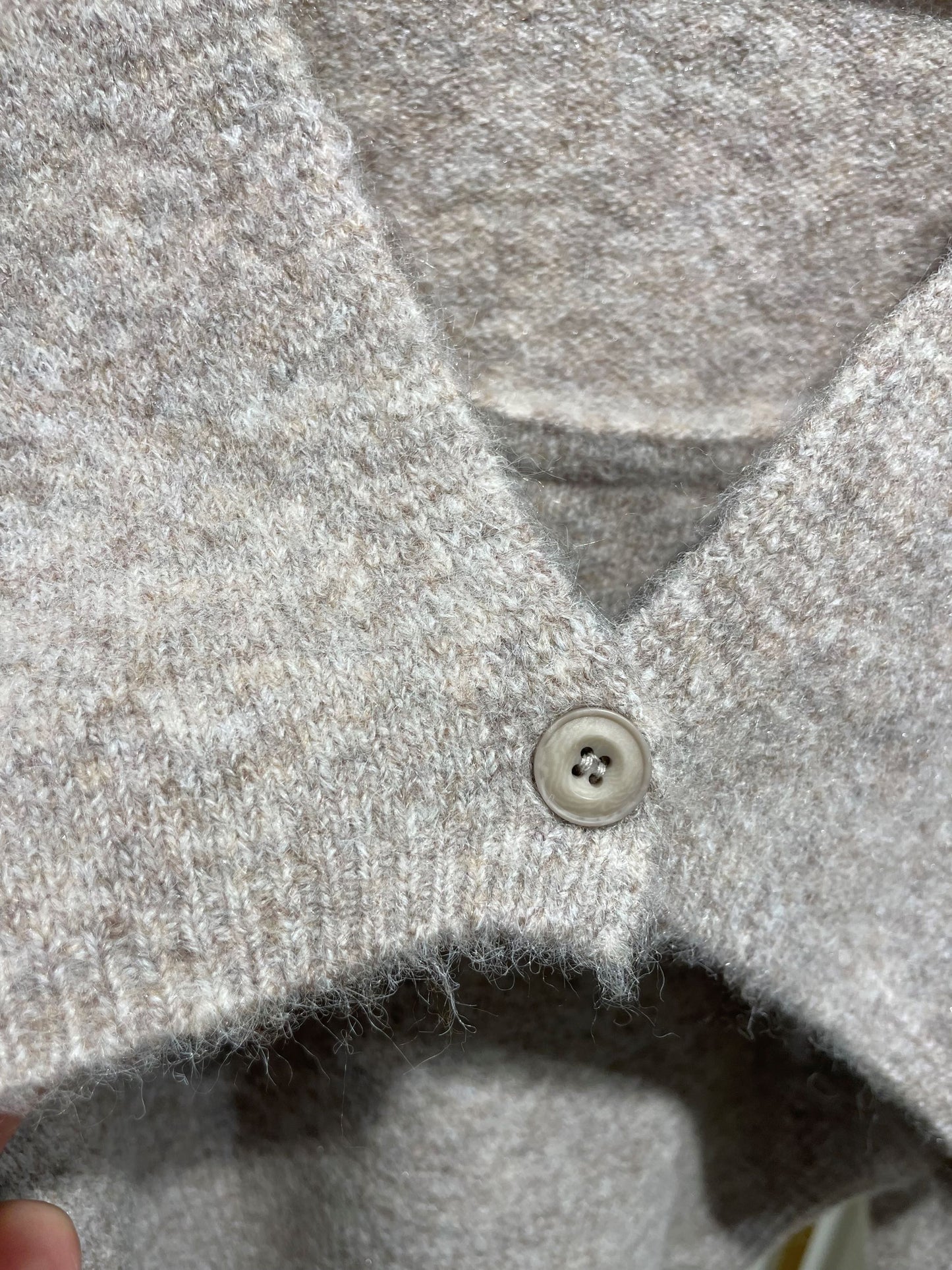 Cropped Knit Cardigan with Knit Tank top Set