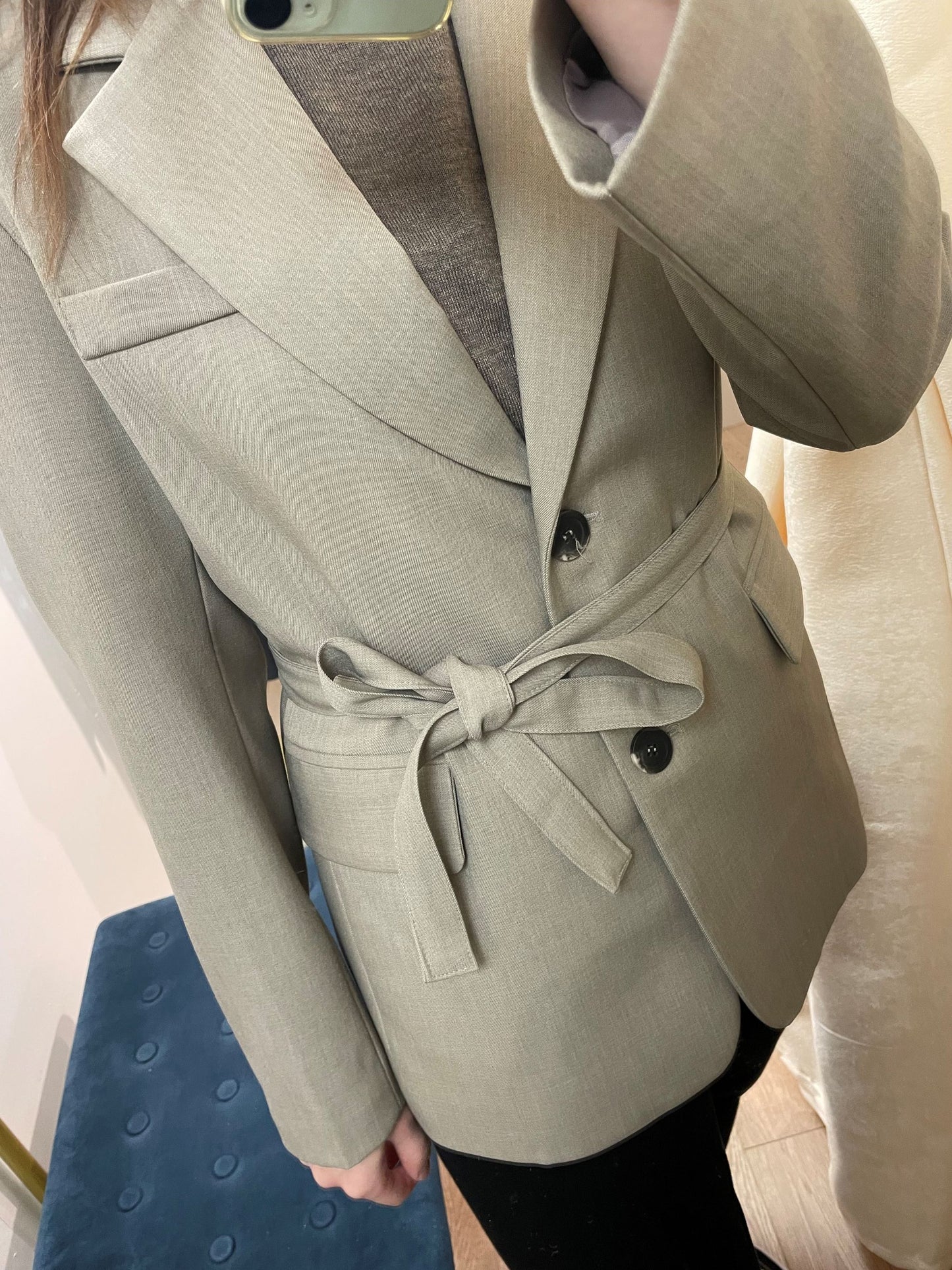 Belted Blazer