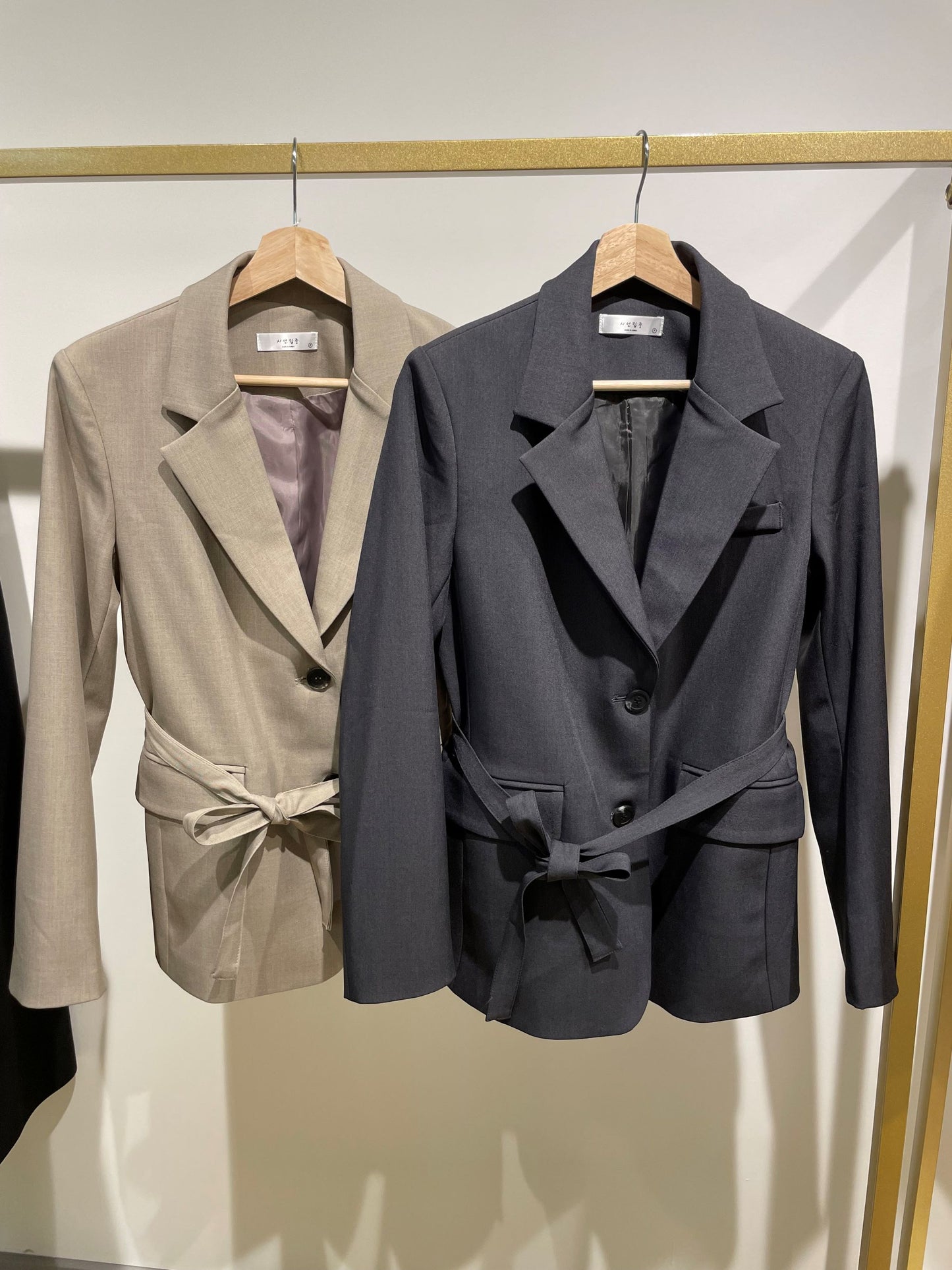 Belted Blazer