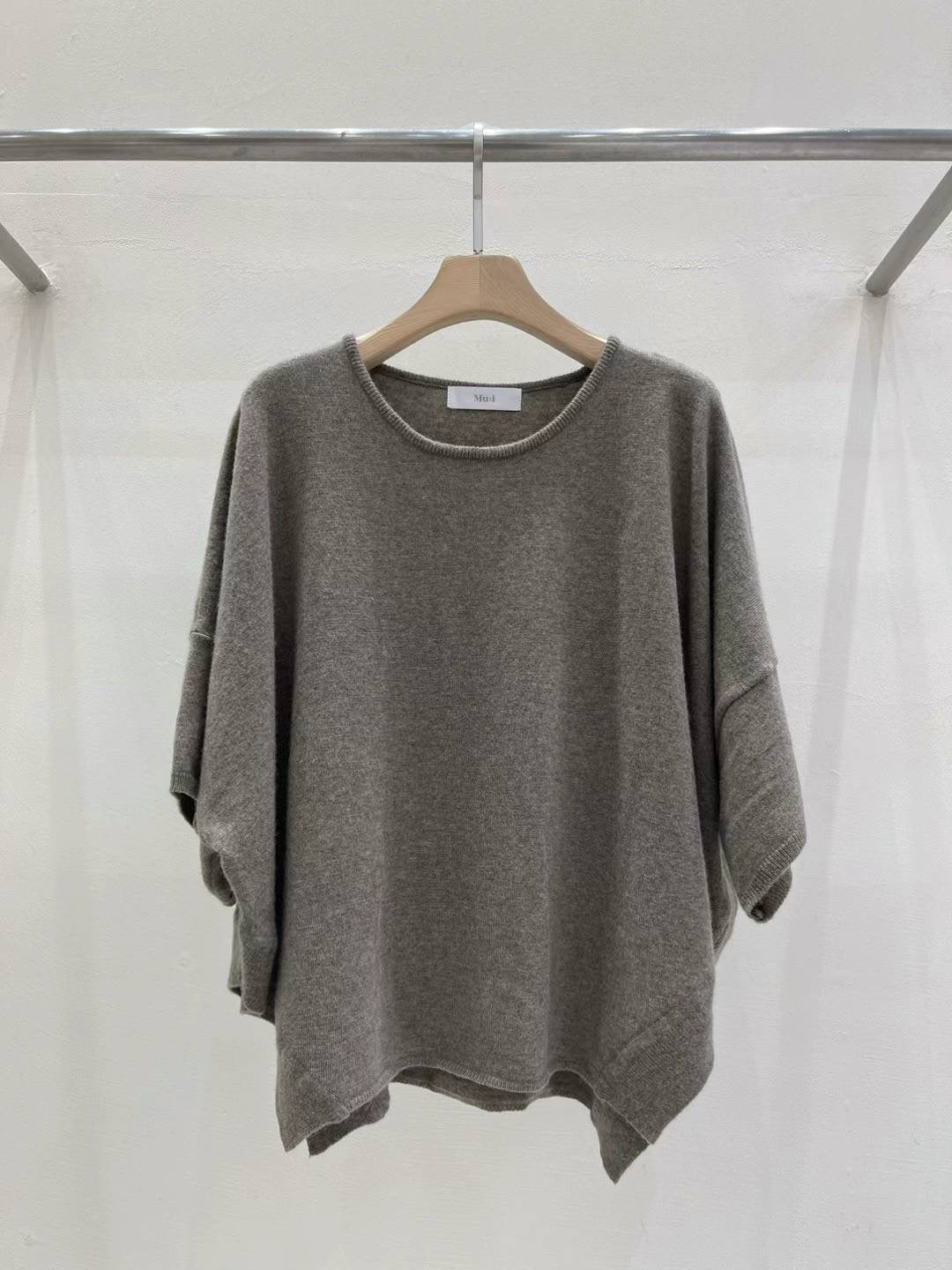 Batwing Knit Top