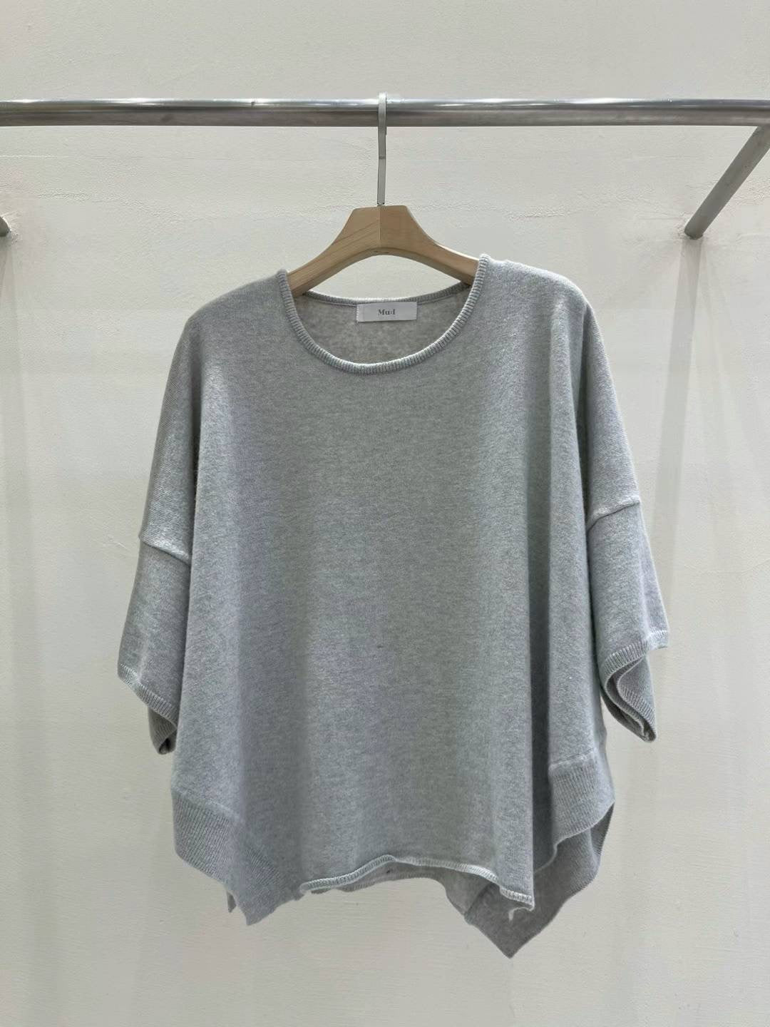 Batwing Knit Top