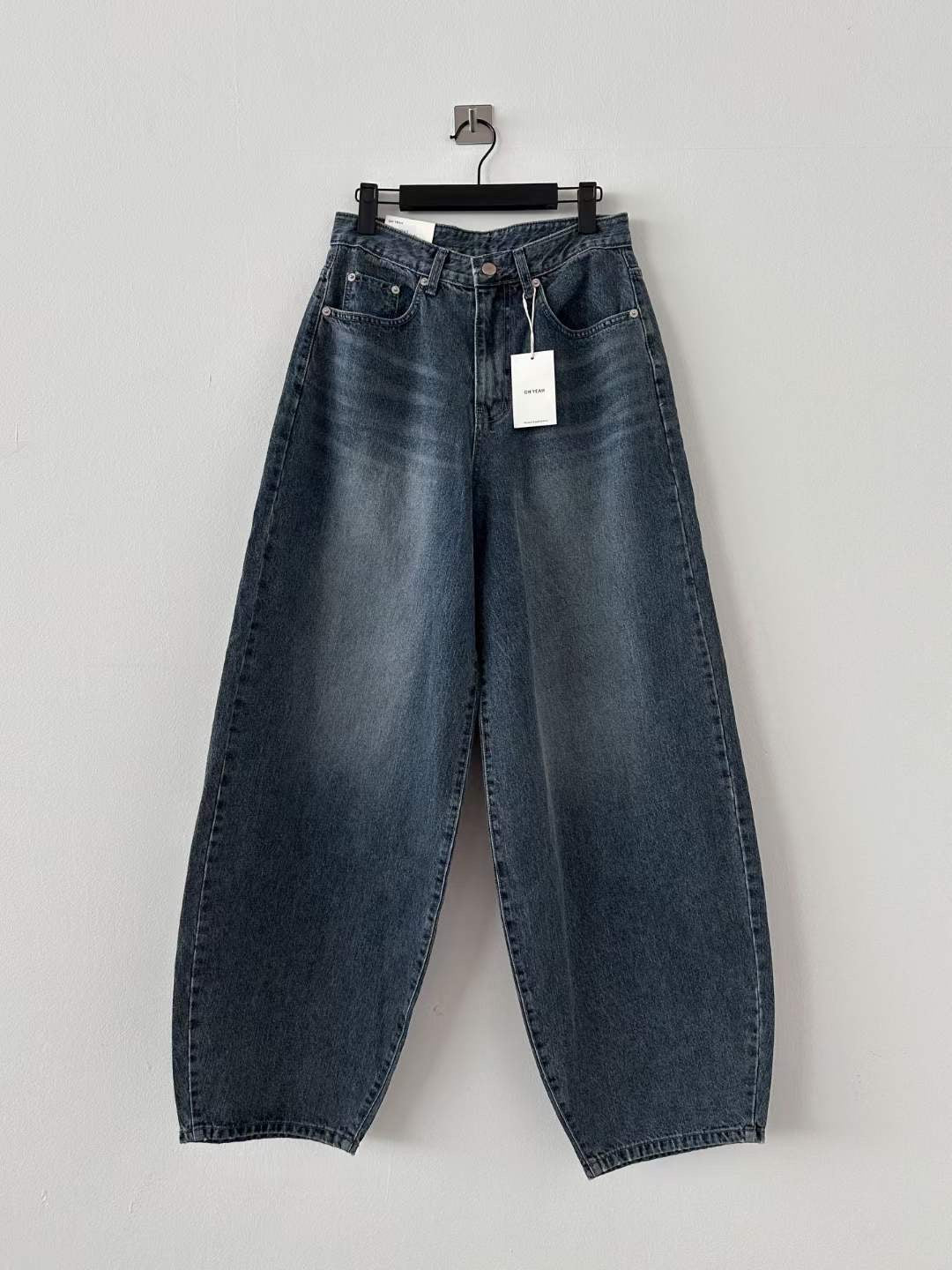 High Waist Balloon Jeans 502