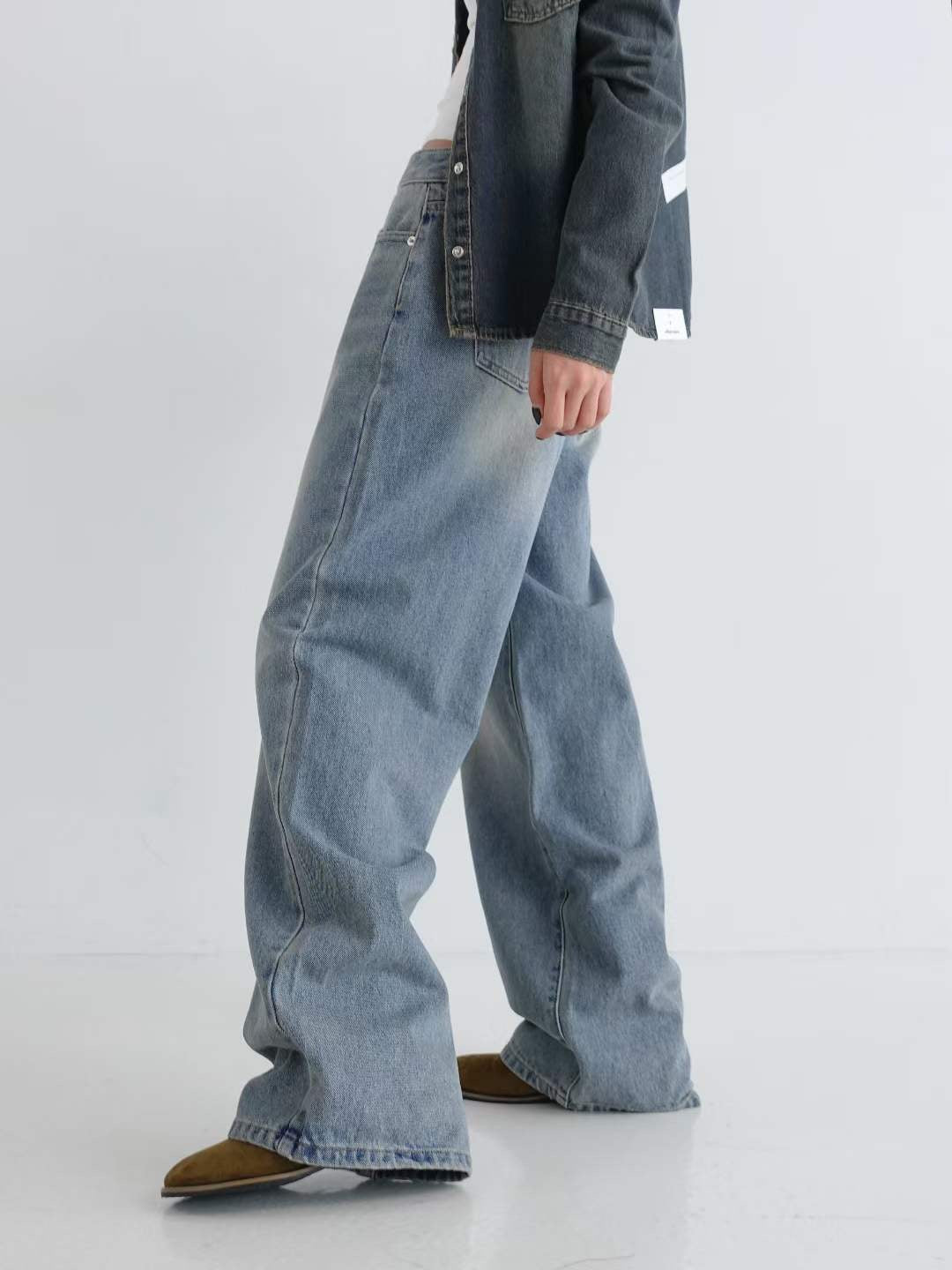 High Waist Straight Cut Jeans 511