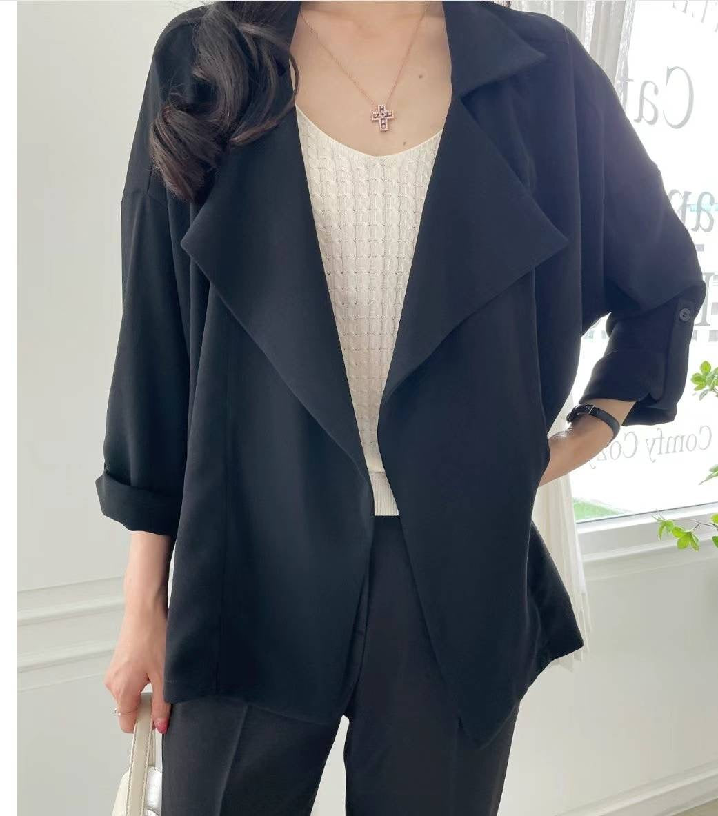 Flowy Blouse Cardigan