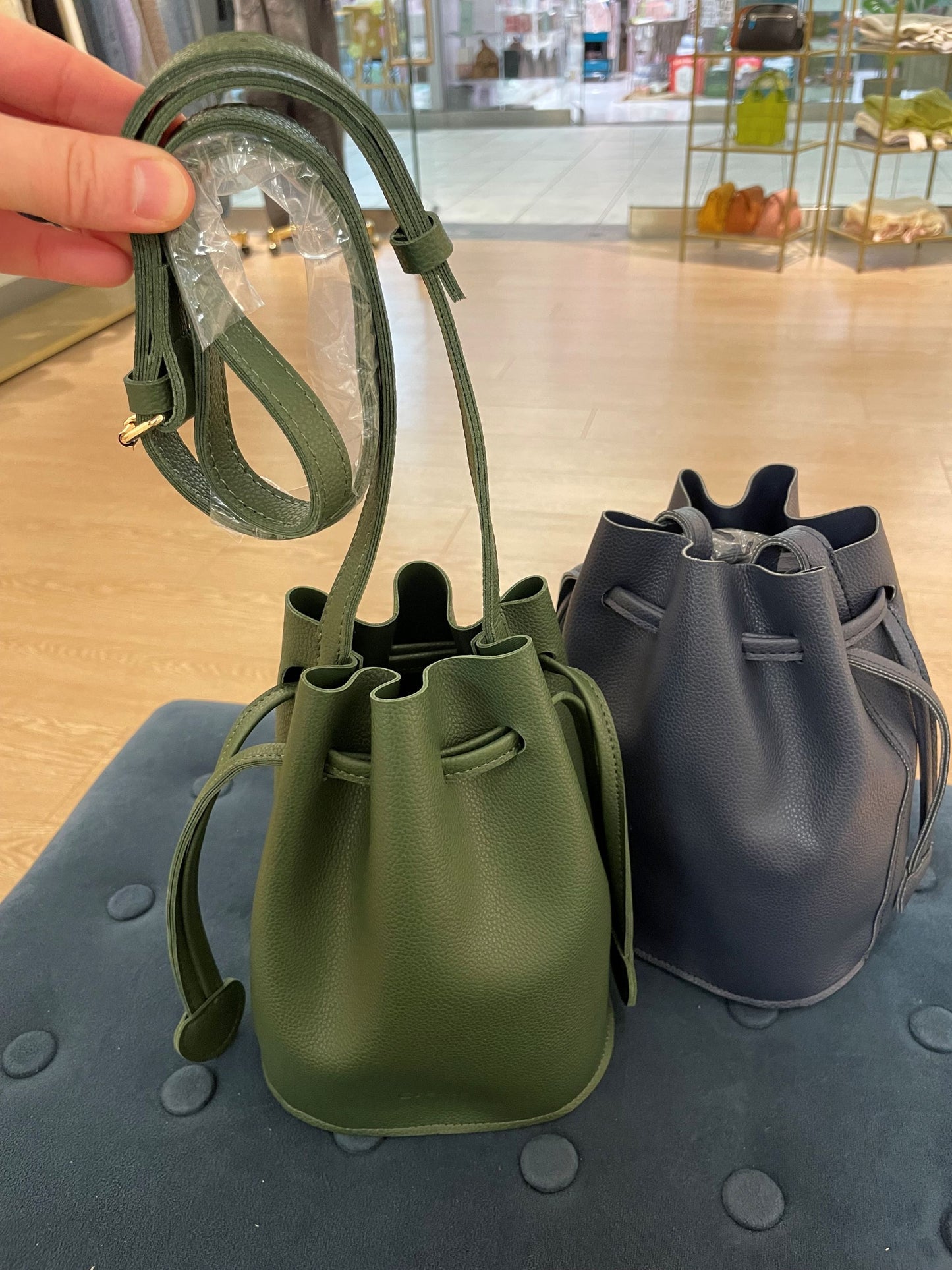 Drawstring Long Bucket
