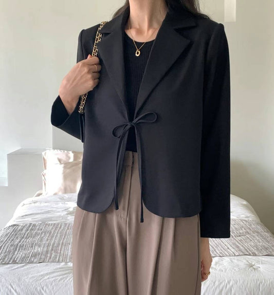 Front Tie Blazer