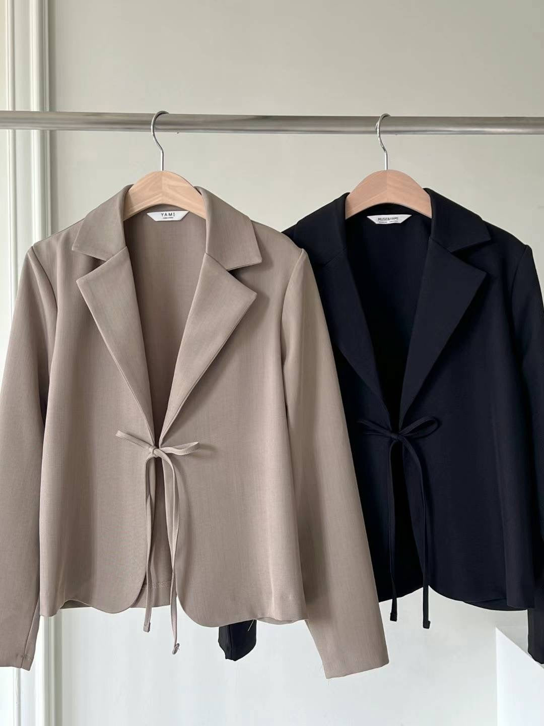 Front Tie Blazer