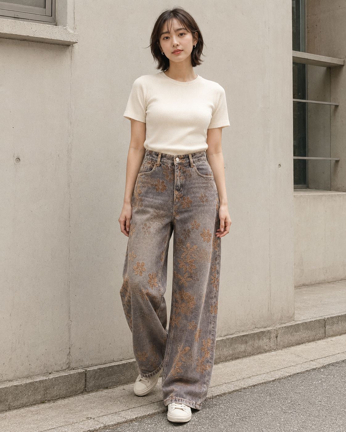 789 - Brown Flowers