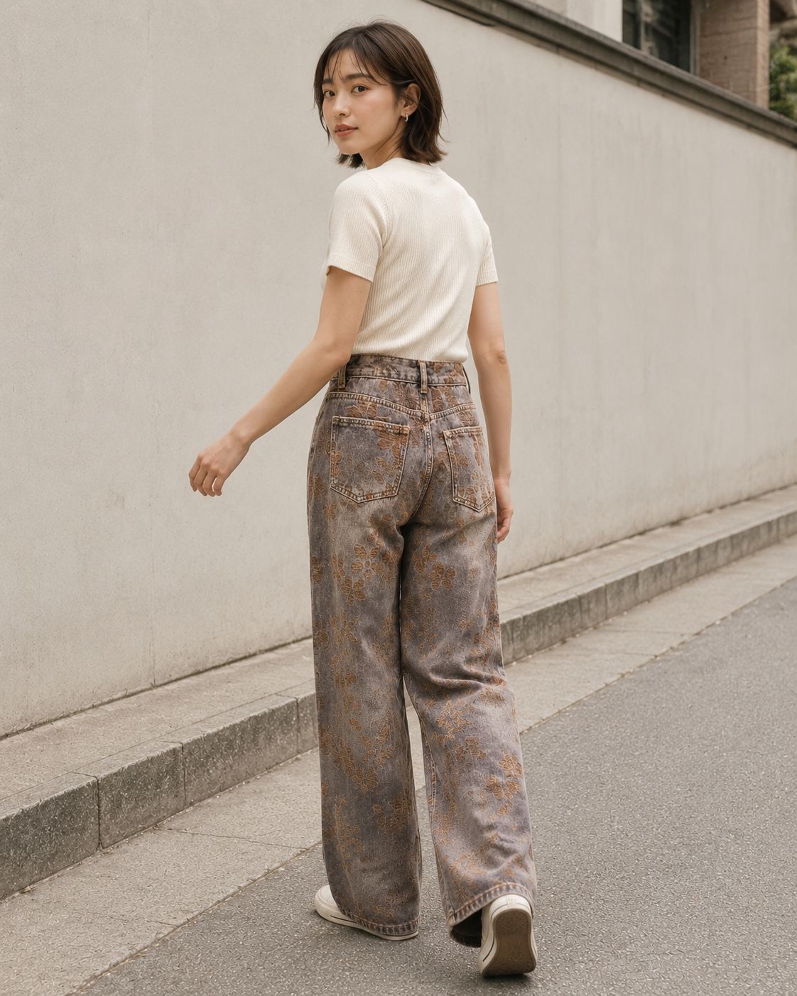 789 - Brown Flowers