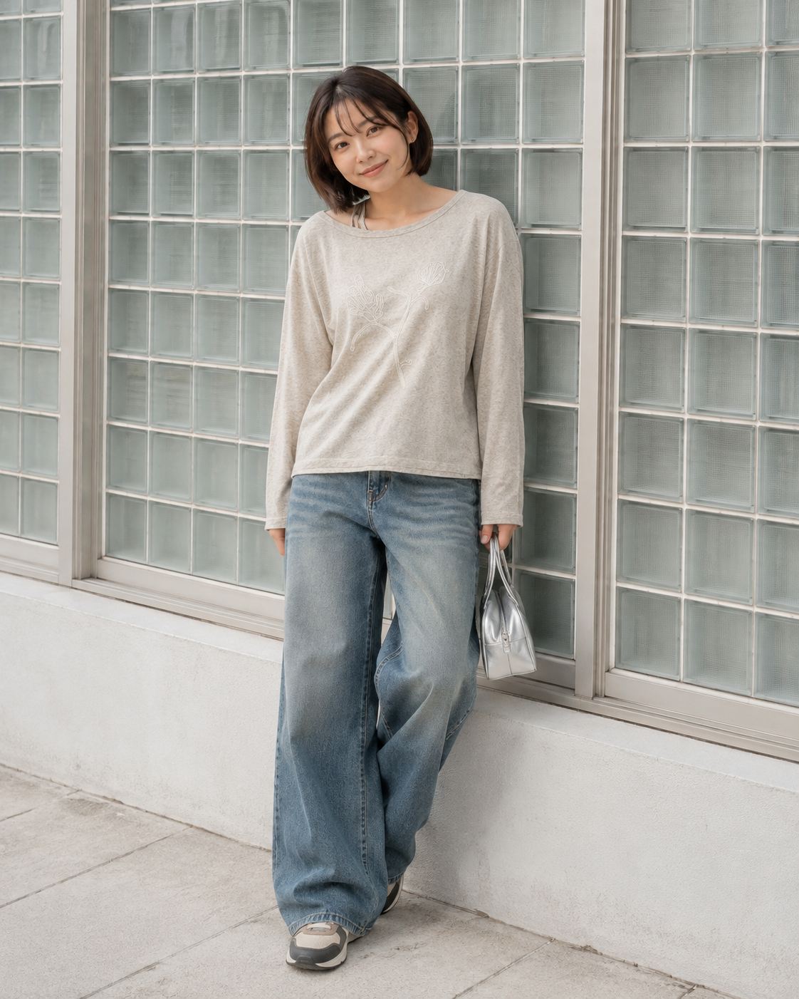Cotton Linen Off-Shoulder Top