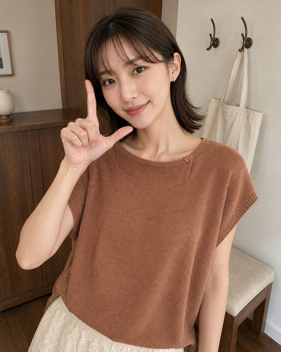 J&M Cotton Linen Top