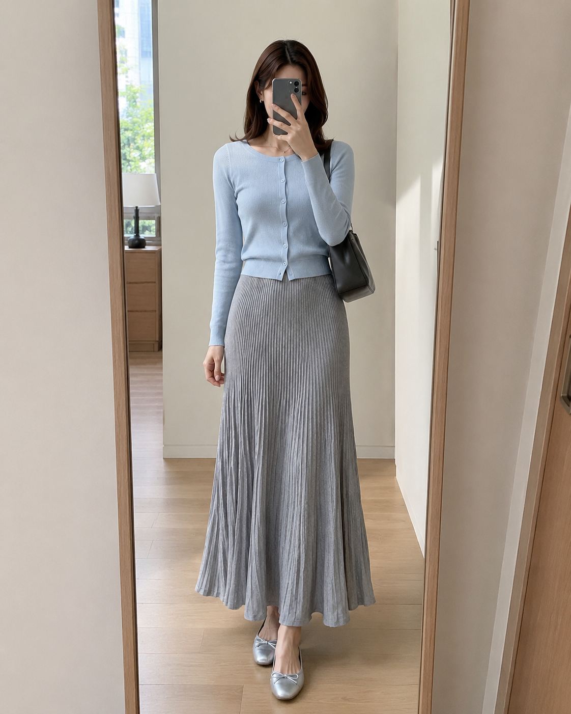 Mols Flowy Knit Skirt