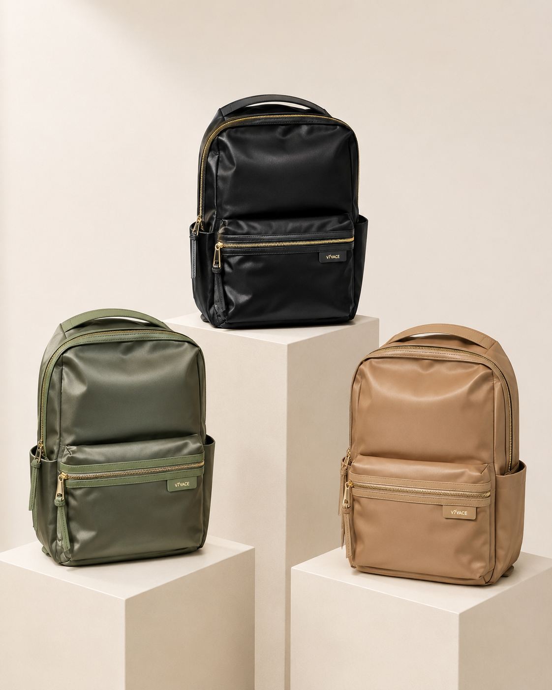 Lg Nylon Backpack 6735